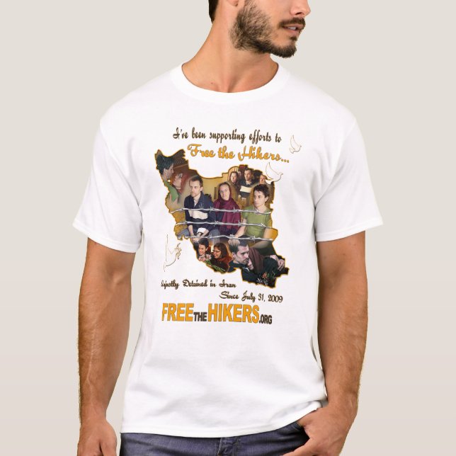 GEBEN SIE ALLE DREI FREI! T-Shirt (Vorderseite)