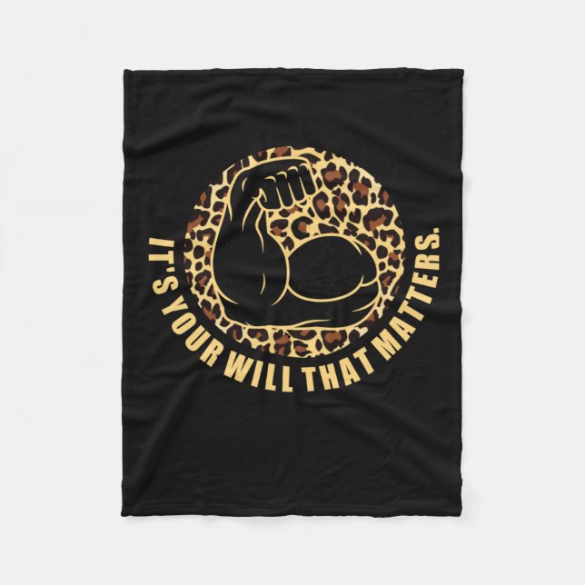 Geben Sie alles Fleecedecke (Vorderseite)