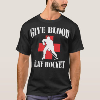 Geben Sie Blood Play Hockey Essential T - Shirt