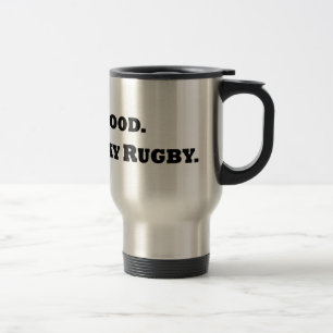 Geben Sie Blut. Spielen Sie Rugby Reisebecher