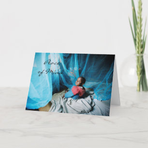 Geben Sie das Geschenk des Lebens - Geben Sie ein  Feiertagskarte