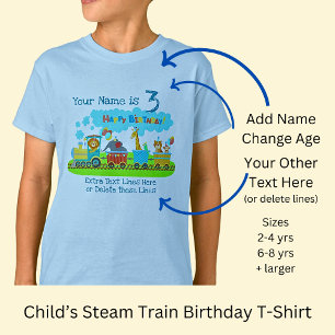 Geben Sie das Namensalter an, ändern Sie den gesam T-Shirt