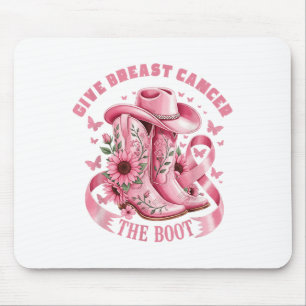 Geben Sie dem Brustkrebs das Bewusstsein für den w Mousepad