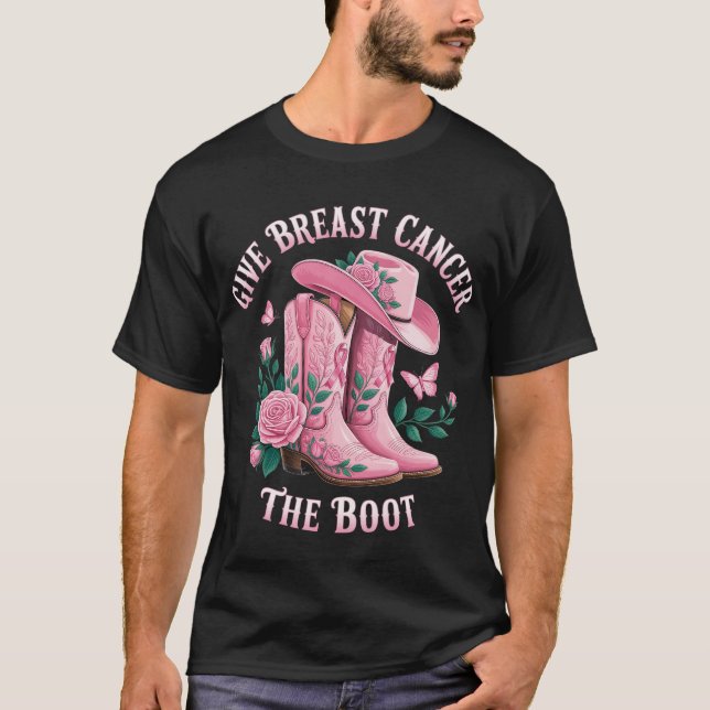 Geben Sie dem Brustkrebs das Bewusstsein für den w T-Shirt (Vorderseite)