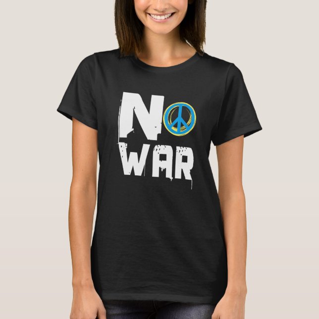 Geben Sie dem Frieden die Chance, den Krieg zu bee T-Shirt (Vorderseite)