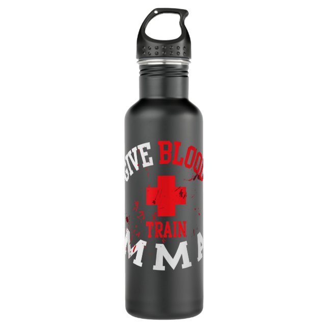 Geben Sie dem MIXED MARTIAL ARTS des Blutzugs eine Edelstahlflasche (Vorderseite)