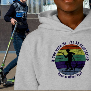 Geben Sie den Namen den gesamten Text an, wenn Sie Hoodie