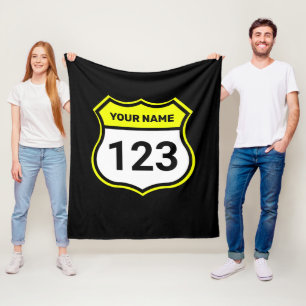 Geben Sie den Namen Ihrer Kennziffer Gelb ein Fleecedecke
