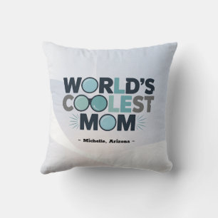 Geben Sie der Mama den Komfort, Personalisiert mit Kissen