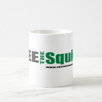 geben Sie die Eichhörnchen-Tasse frei Kaffeetasse