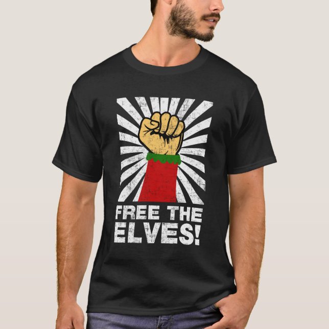 Geben Sie die Elfe frei T-Shirt (Vorderseite)