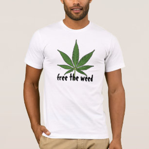 Geben Sie die Unkraut-Geschenke frei T-Shirt