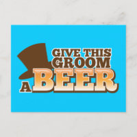 GEBEN SIE DIESEM GROOM EIN BIER-Hochzeitsbier