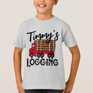 Geben Sie eine Namensprotokollierung ein T-Shirt