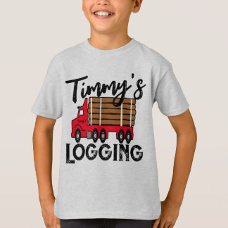 Geben Sie eine Namensprotokollierung ein T-Shirt