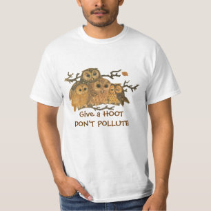 Geben Sie einen Schrei verunreinigen nicht T-Shirt