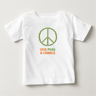 Geben Sie Erbsen ein Möglichkeits-Shirt Baby T-shirt