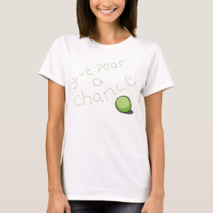 Geben Sie Erbsen eine Möglichkeit T-Shirt