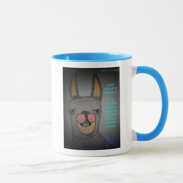 GEBEN SIE FRIEDEN EINE MÖGLICHKEITS-TASSE TASSE (Rechts)