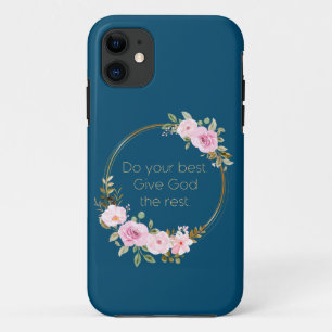 Geben Sie Gott das Beste - Christliche Frauen Case-Mate iPhone Hülle
