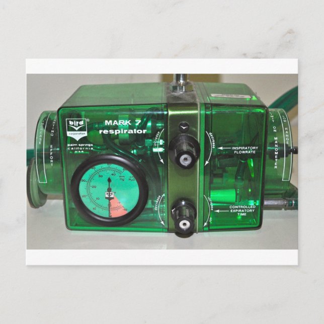 GEBEN SIE IHNEN DEN VOR - VENTILATOR POSTKARTE (Vorderseite)