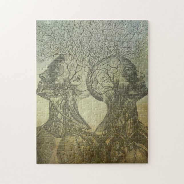 Geben Sie Ihr Sinnespuzzlespiel frei (Vertikal)