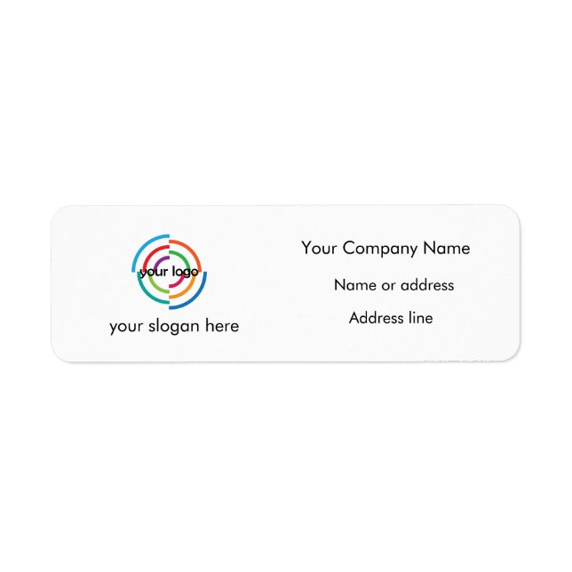 Geben Sie Ihre benutzerdefinierte Logo-Adresse und (Vorne)