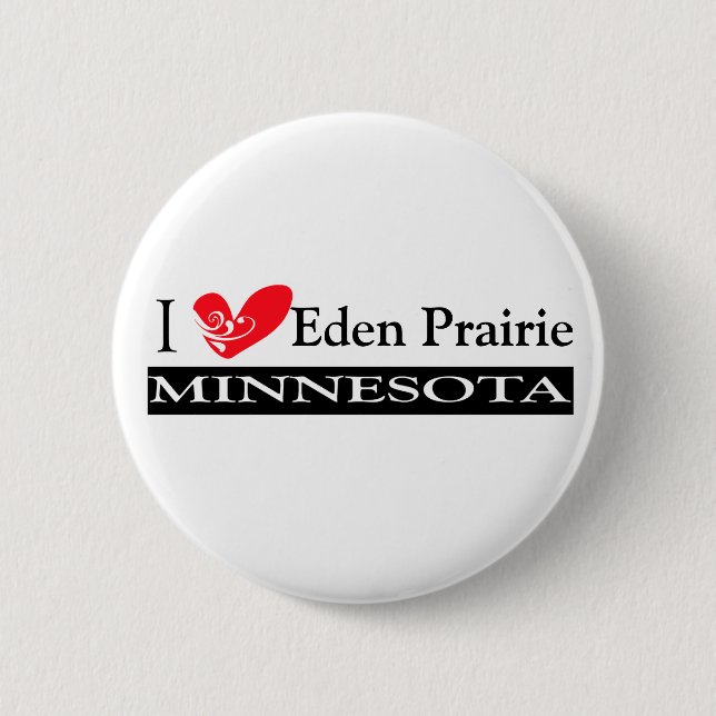 Geben Sie Ihre Minnesota Stadt ein Button (Vorderseite)