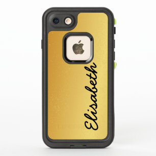 Geben Sie Ihren Namen GOLD SATIN personalisiert