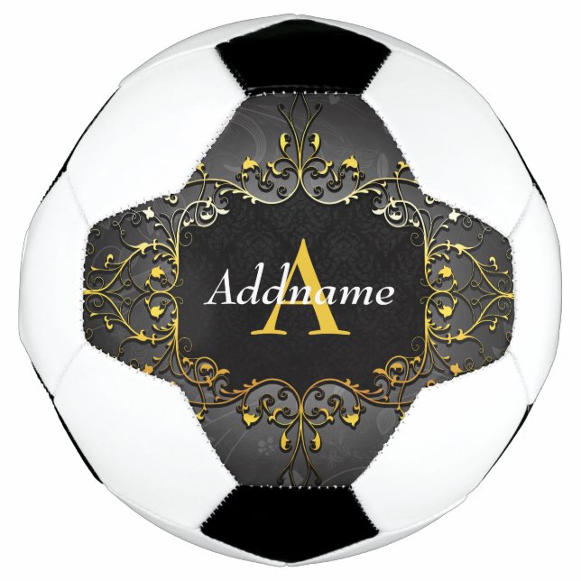 Geben Sie Ihren Namen und den ersten Fußball (Vorderseite)