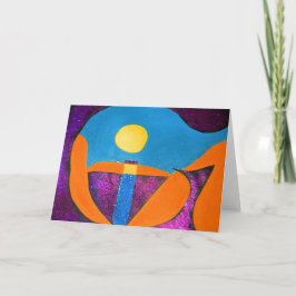 GEBEN Sie in der abstrakten Wortkunst Karte