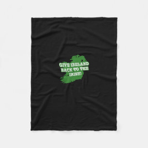 Geben Sie Ireland Ck an die irische Republik Fleecedecke