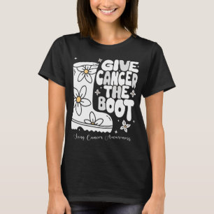 Geben Sie Lungenkrebs das Boot-Shirt. T-Shirt