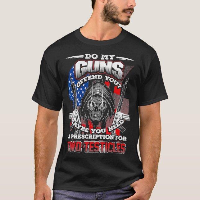 GEBEN SIE MEINE GUNS IHNEN Spaß 2. T-Shirt (Vorderseite)