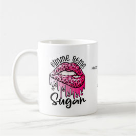 Geben Sie mir ein paar Tropfen Zucker Kaffeetasse