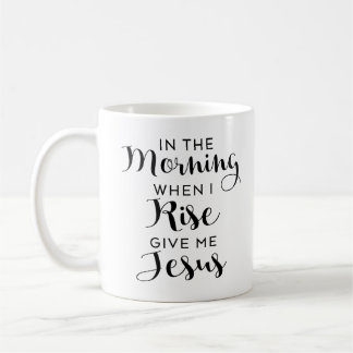 Geben Sie mir Jesus Kaffeetasse