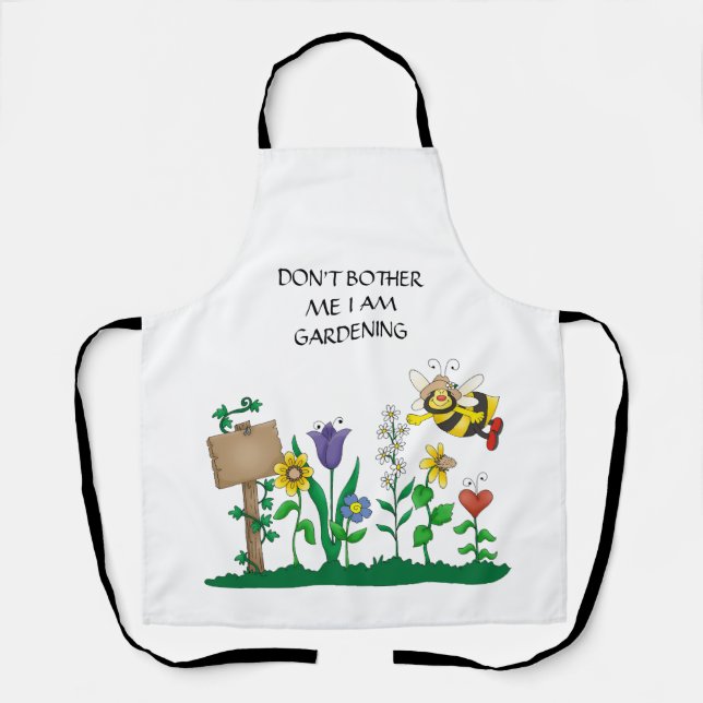 GEBEN SIE MIR NICHT, DASS ICH GARDENE SCHÜRZE (Vorderseite)