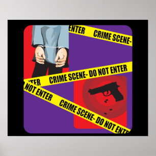 Geben Sie nicht ein Poster