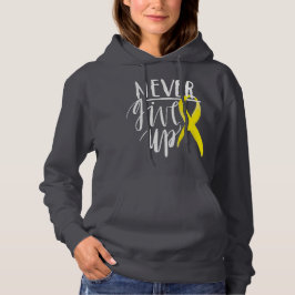 GEBEN Sie NIE das grundlegende mit Kapuze Hoodie