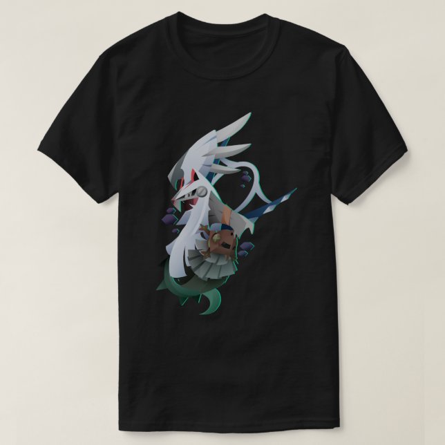 Geben Sie Null und Silvally.png ein T-Shirt (Design vorne)