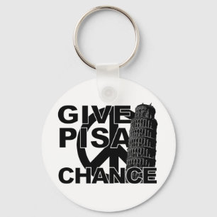 Geben Sie Pisa Chance Schlüsselkette Schlüsselanhänger