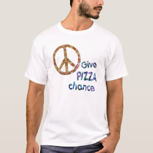 Geben Sie Pizza-Möglichkeit T-Shirt