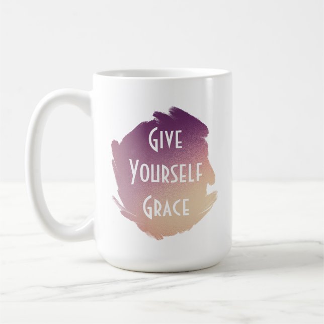 Geben Sie sich selbst Grace Tasse (Links)