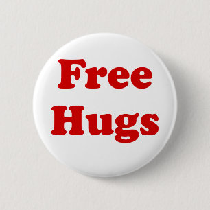 Geben Sie Umarmungen frei Button