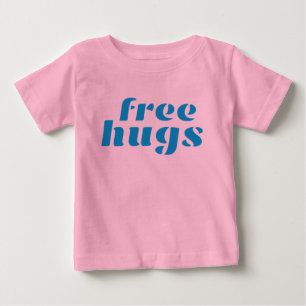Geben Sie Umarmungs-Baby-amerikanischen Baby T-shirt