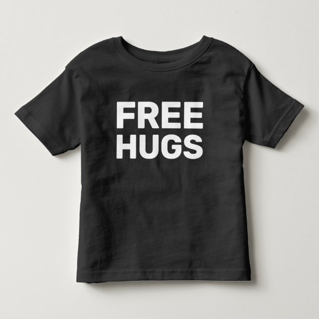 Geben Sie Umarmungs-Kleinkind-Geldstrafe-Jersey-T Kleinkind T-shirt (Vorderseite)