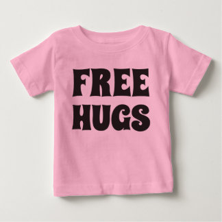 Geben Sie Umarmungs-Kleinkind-langen Hülsen-T - Baby T-shirt