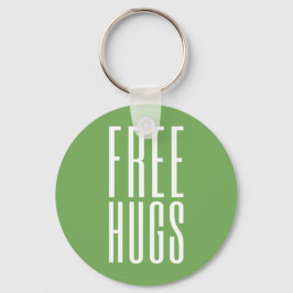 Geben Sie Umarmungs-Knopf Keychain frei Schlüsselanhänger