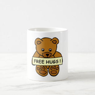 Geben Sie Umarmungs-Tasse frei Kaffeetasse