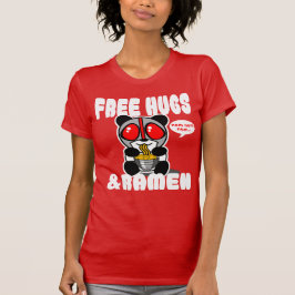 GEBEN SIE UMARMUNGS-U. RAMEN-T-SHIRT FREI T-Shirt